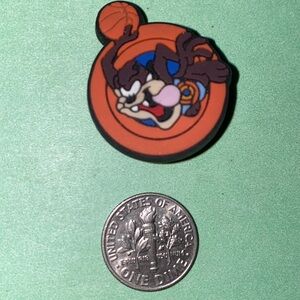 (10 for $15) TAZ Tazmanian Devil Space Jam Tune Squad Crocs Shoe Charms